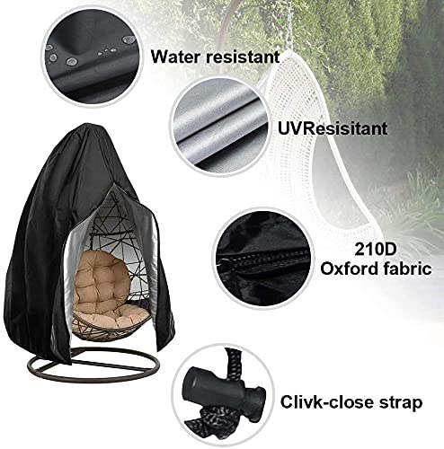 Copertura Per Sedia Sospesa Dokon - Impermeabile, Anti-UV, 190x115cm