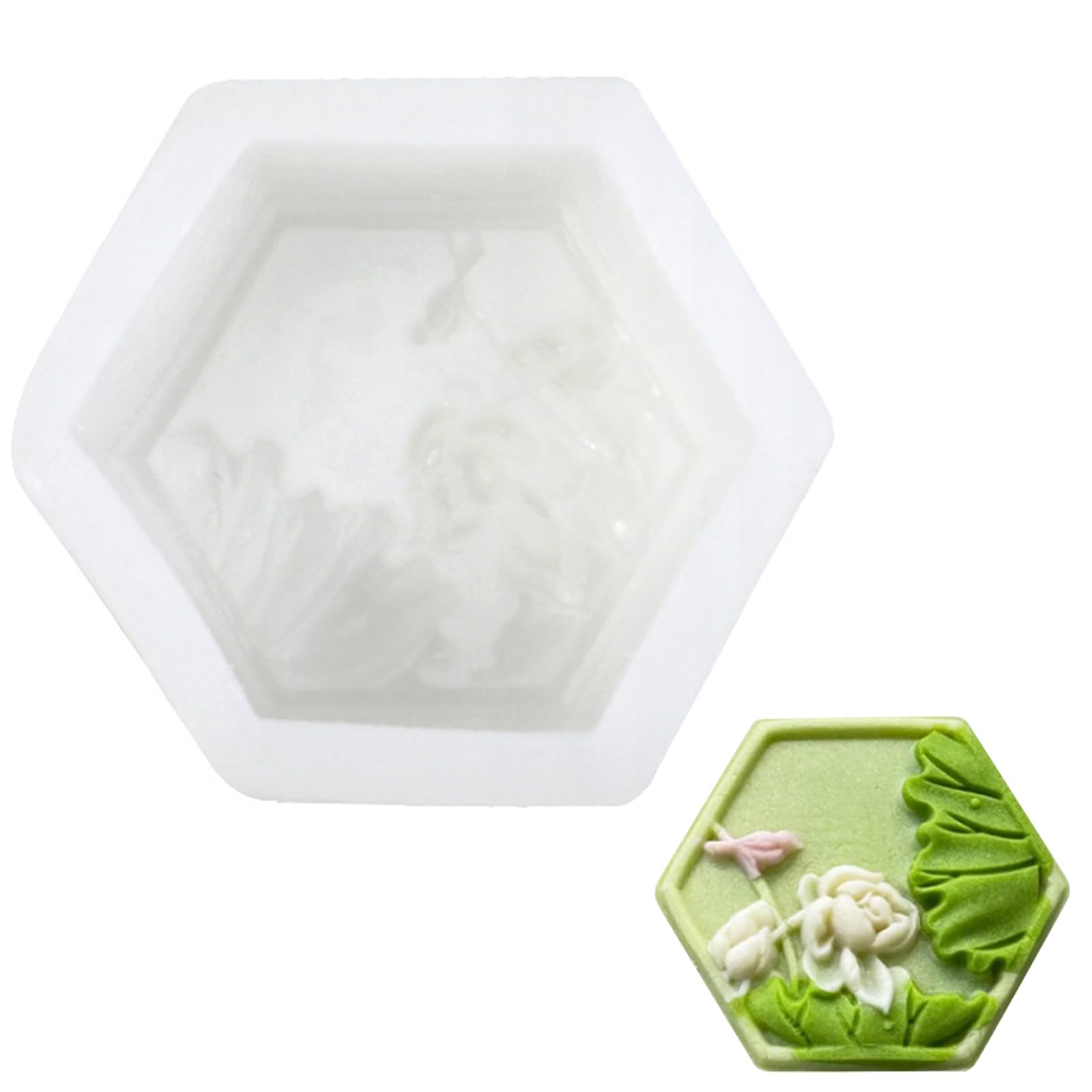 Kalttoy Z60 Flower Silicone Molds Mousses Cake Decorating Tool Mold Fondants Chocolate Molds Easily To Cleans Flower Silicone Dessert For