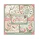 Stamperia - Scrapbook Paper Pad for Scrapbooking, Albums, Card Making, Bullet Journalling and More, Acid Free, Single Face, Perfect for Hobbies, Crafts, and Gifting (House of Roses) (20.3 x 20.3cm)