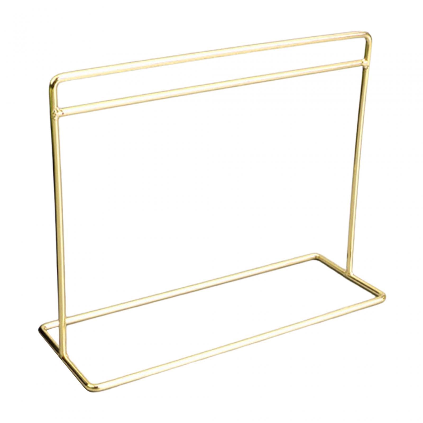 dollhouse clothes rack living room accessories clothing hanging garment rack golden | dolls & bears