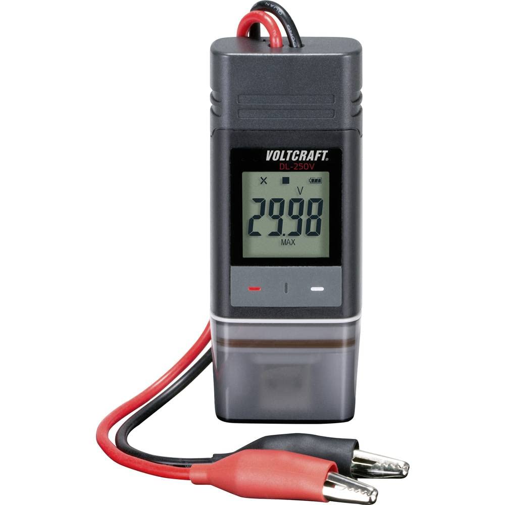VOLTCRAFT VC-11015505 DL-250V Spannungs-Datenlogger Messgröße Spannung 0.01 bis 30 V PDF Funktion