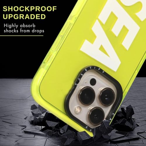 Image of for iPhone 15 Pro Max SEA Case Transparent, Grip Case Silicon Slim Fit Shock-Absorbing TPU Bumper & Anti-Yellowing Clear Protective Back Cover for iPhone 15 Pro Max (Yellow, 01)