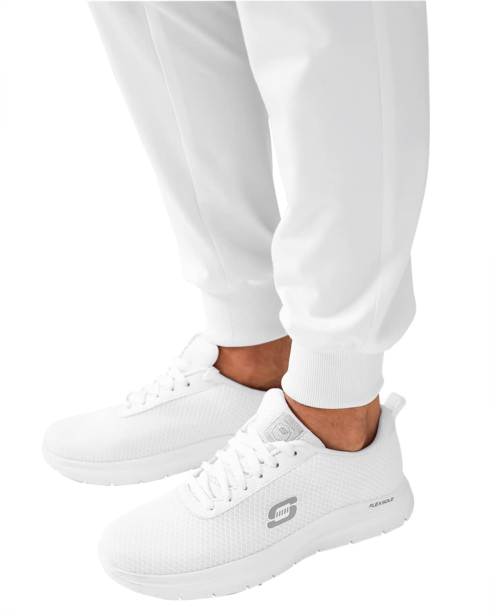 CLINIC DRESS Hose Ikaere I Herren-Schlupfhose Pflegehose Arbeitsbekleidung I Bündchen Stretch Bunt I