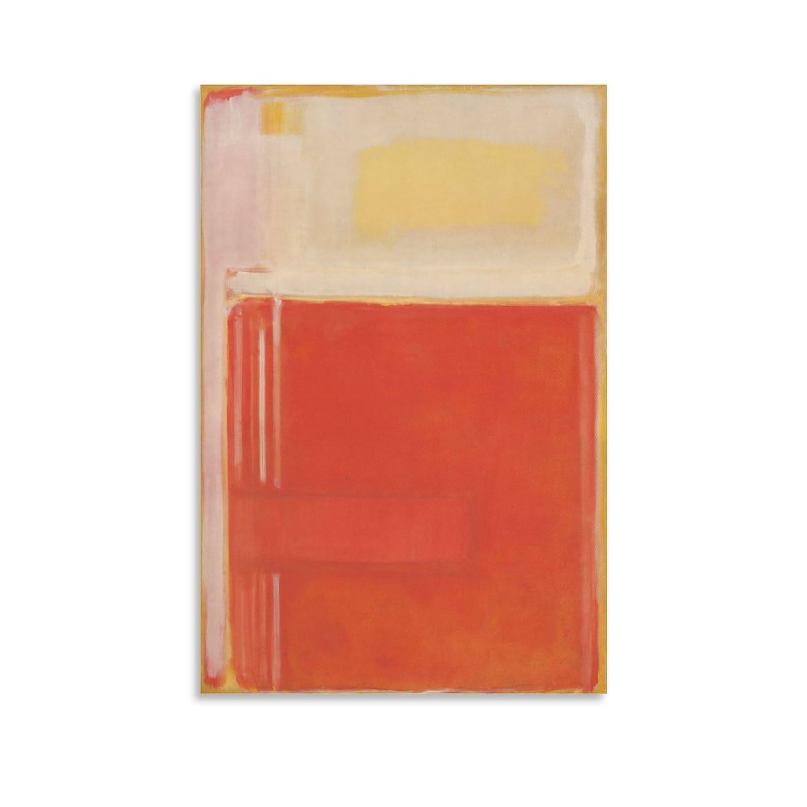 Amazon.co.jp: Mark Rothkoマーク・ロスコ 《黄色、オレンジ、赤、白