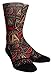 MLS Atlanta United FC Logo Sketch Custom Athletic Crew Socks, Small/Medium, Red