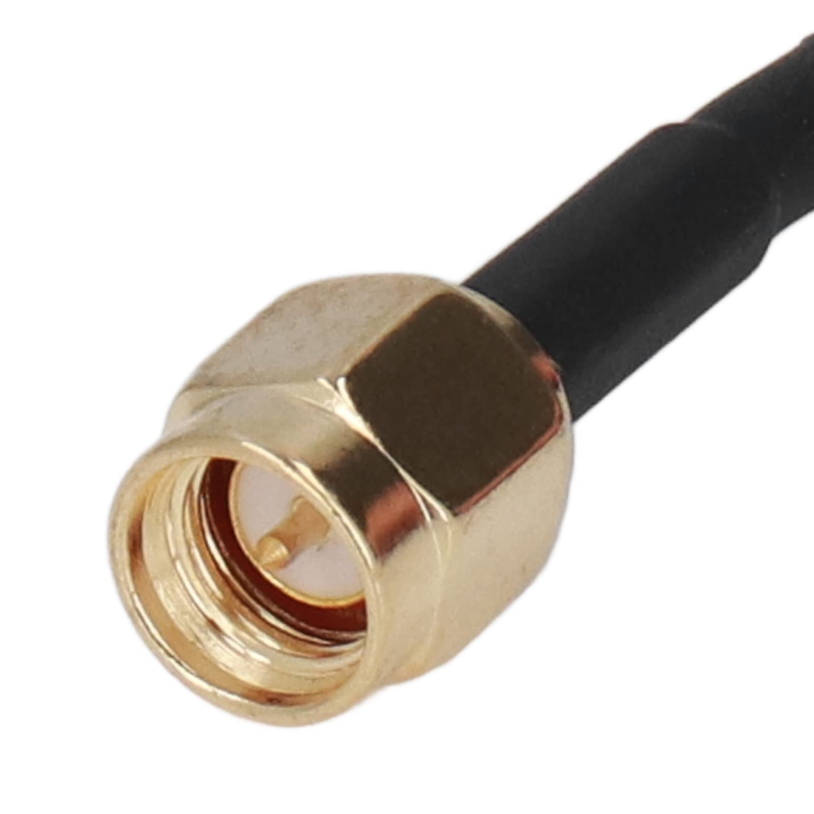 Antenna GPS Impermeabile 28dBm con Connettore SMA Maschio, Antenna Esterna ad Alto Guadagno con Base Magnetica per Navigazione Satellitare e Dispositivi di Posizionamento
