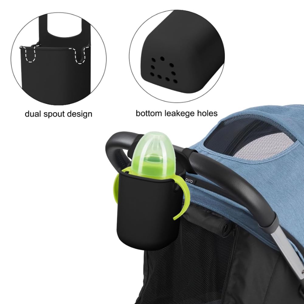 Soporte para taza de asiento de coche, soporte para taza de cochecito de bebé, soporte para tazas para silla de ruedas, portavasos para niños adecuado para carros de bebé, silla de ruedas,