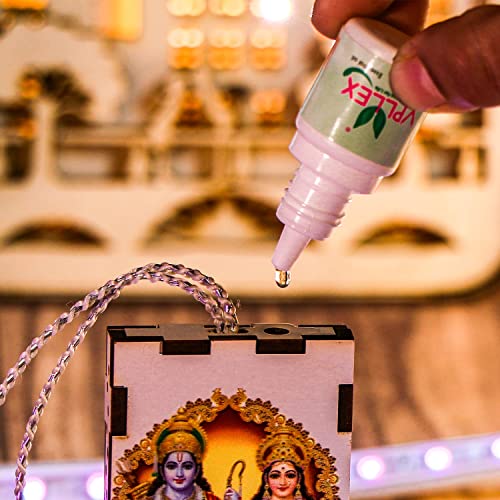Image of Air Freshener For Individual design Aroma Oil diffuser Perfume Fresh Scent Hanging Wood Ornament Drawer Closet Home Decoration Office Interior Aromatherapy Pendant (Mogra Fragrance, 1 pcs)