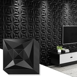 Black PVC 3D Wall Panels...