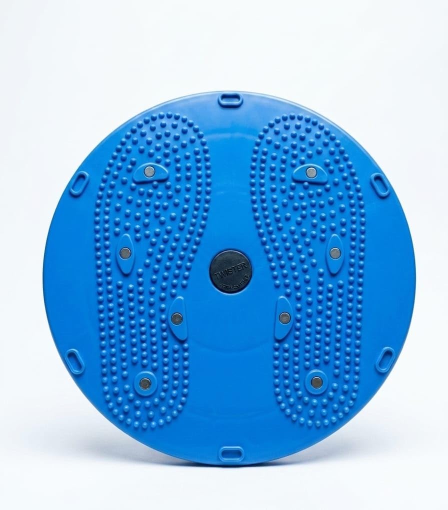 PowerForge Slim & Fit Twister Dynamic Acupressure Disc | 5-in-1 Benefits, Magnetic Therapy, Foot Reflexology Points, Core Strength & Balance, Non-Slip Surface-image-15