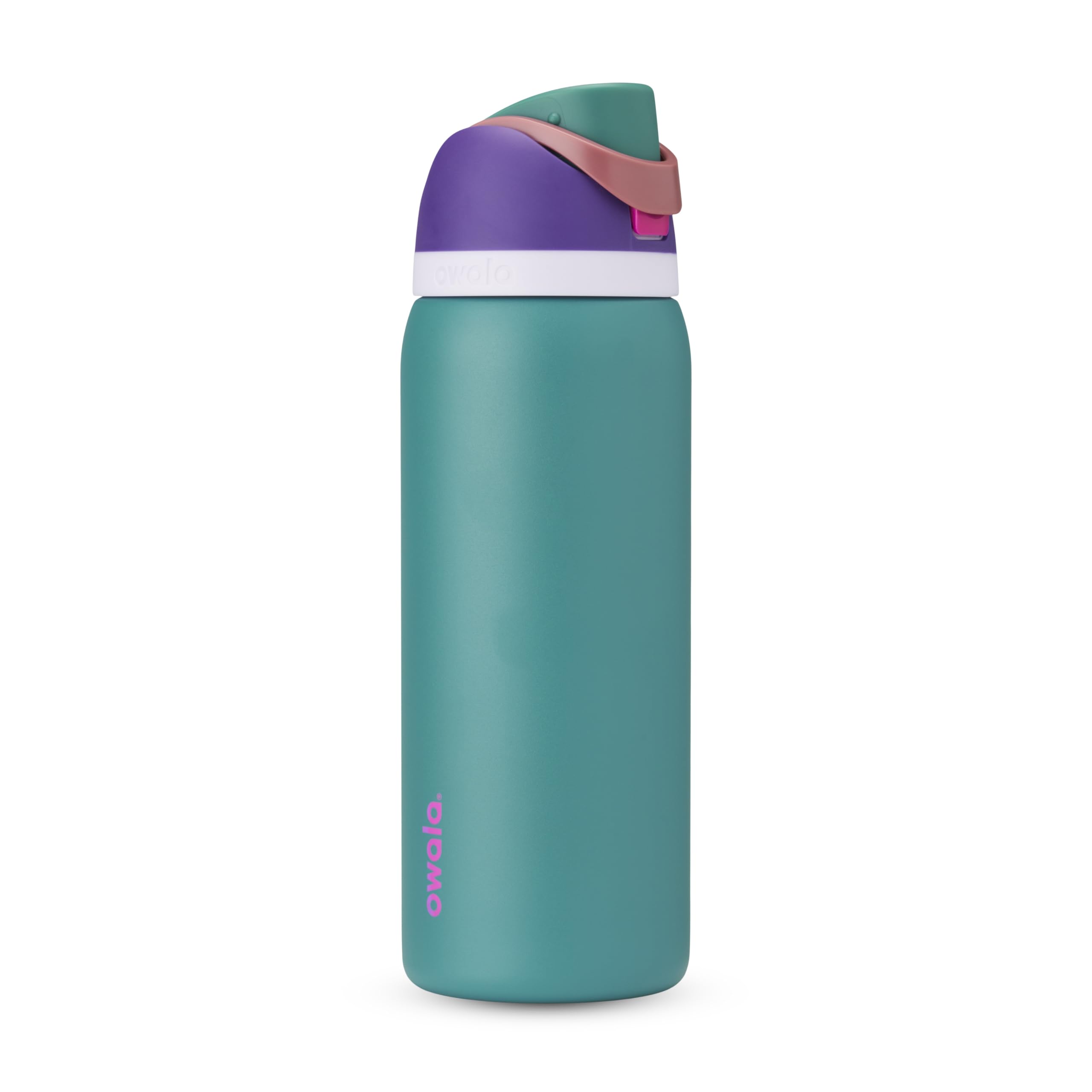 Owala FreeSip Stainless Steel Water Bottle 32 oz 80s Ski Slopes 80s Ski Slopes 32 Ounces