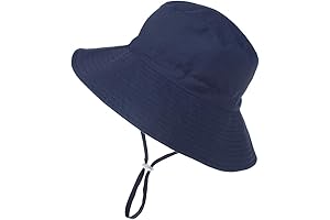 Toddler's UPF 50+ Bucket Hat for Summer Sun Protection