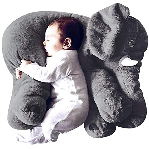 LOVEY DOVEY Big Size Fibre Filled Stuffed Animal Elephant Soft Toy for Baby of Plush Hugging Pillow Birthday Gift Baby Back & Body Supports Pillow(60 cm, Grey) (B0C2D1TVQD) Amazon Price History, Amazon Price Tracker