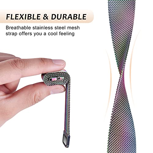 Correa metálica compatible con Gizmo Watch bandas de reemplazo miniatura 3