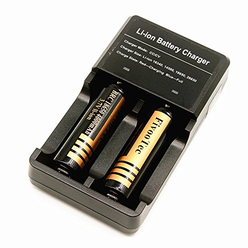 SOOJET ICH-02 2 Slots Li-ion Écran LCD Chargeur de Batterie, Rechargeable 3.7V 18650, 26650, 32650, 18350, 18490, 18500, 17670 Chargeur de batterie