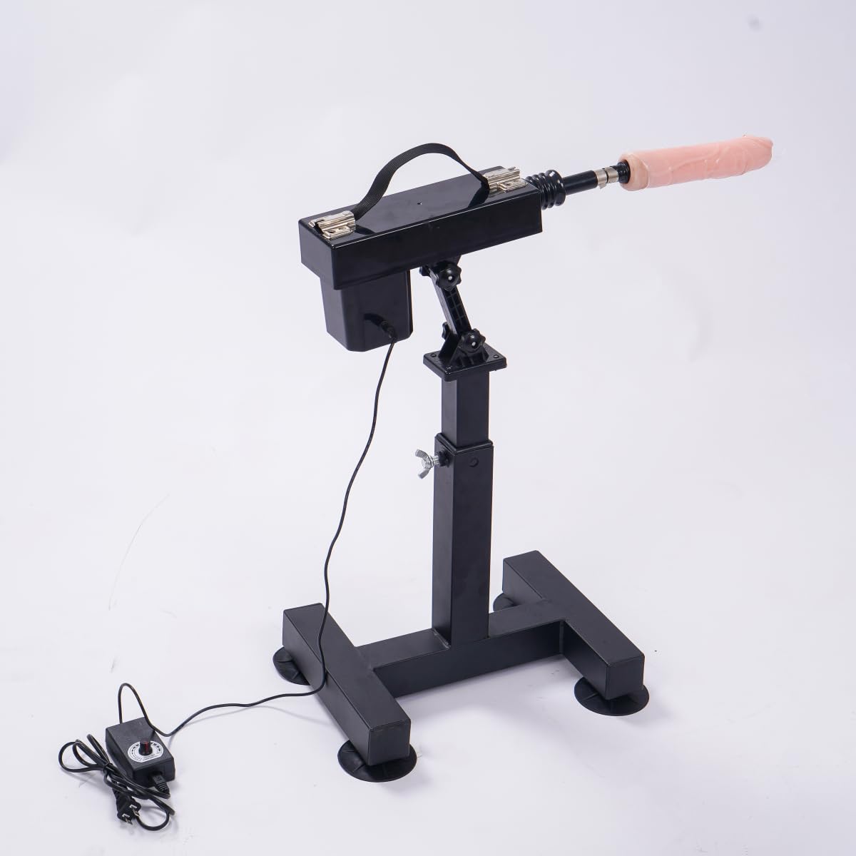 SM Sex Toy Sex Machine Muebles sexuales for Parejas Soporte de Mano portátil extraíble con Adaptador de Ventosa Máquina Sexual Consolador Máquina Muebles sexuales Juguetes sexuales for Mujeres