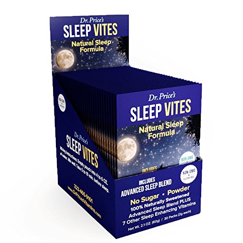 Sleep Vites Non Drowsy Natural Sleep Aid + Micro dose Melatonin, L-Tryptophan
