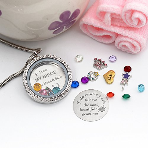 Best-Gifts-for-Niece-Aunt-Floating-Living-Memory-Locket-Necklace-Pendant-with-Charm-Birthstone-for-Women Best Gifts for Niece Aunt Floating Living Memory Locket Necklace Pendant with Charm Birthstone for Women