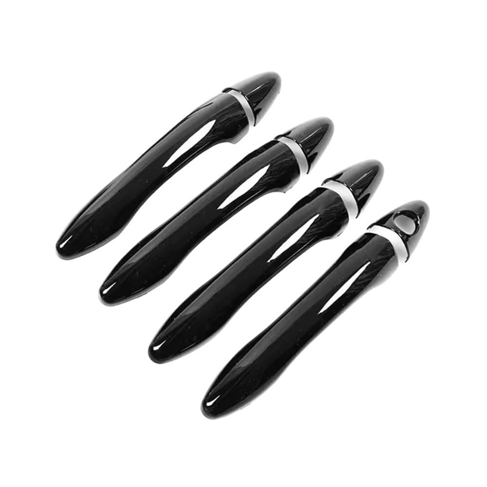 YMYYQW Car Outer Door Handle for Optima K5 2011-2015 Car Carbon Fiber Style Exterior Door Handle Cover Trim Sticker Decor Auto Accessories