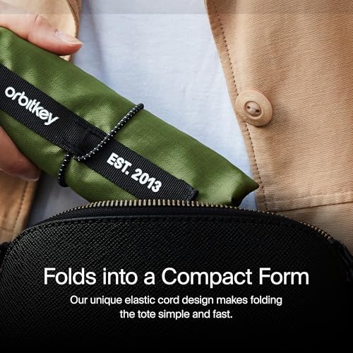 Orbitkey Foldable Tote Bag - Black4