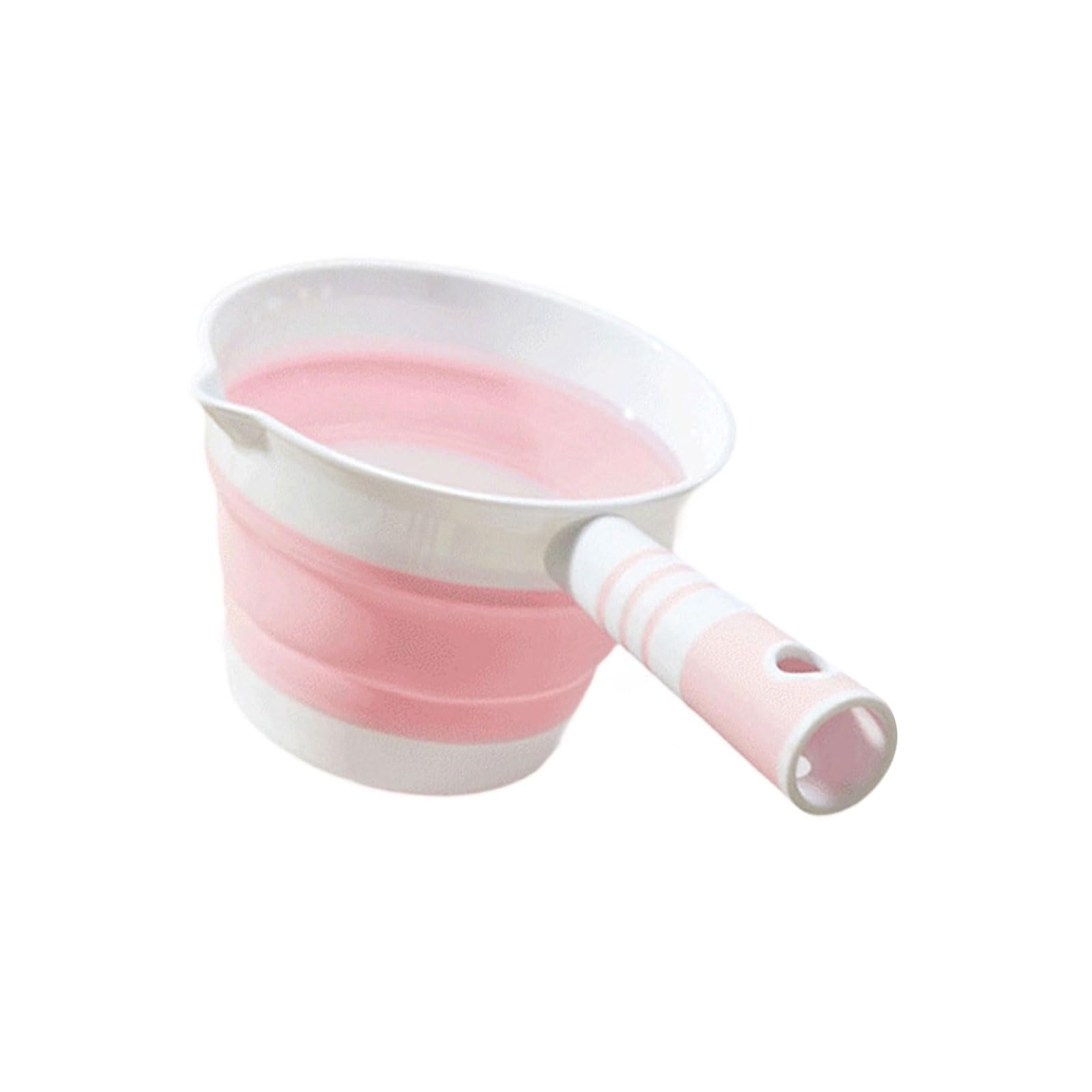 HDOYTXXM Child Friendly Bathing Tool with Ergonomic Handle Dishwasher Safe Thickened Foldable Water Dipper Household Essential Portable Foldable Scoops Sturdy Thickened