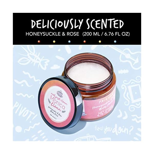 Friends TV Show Body Polish 200ml - Honeysuckle and Rose Scented 