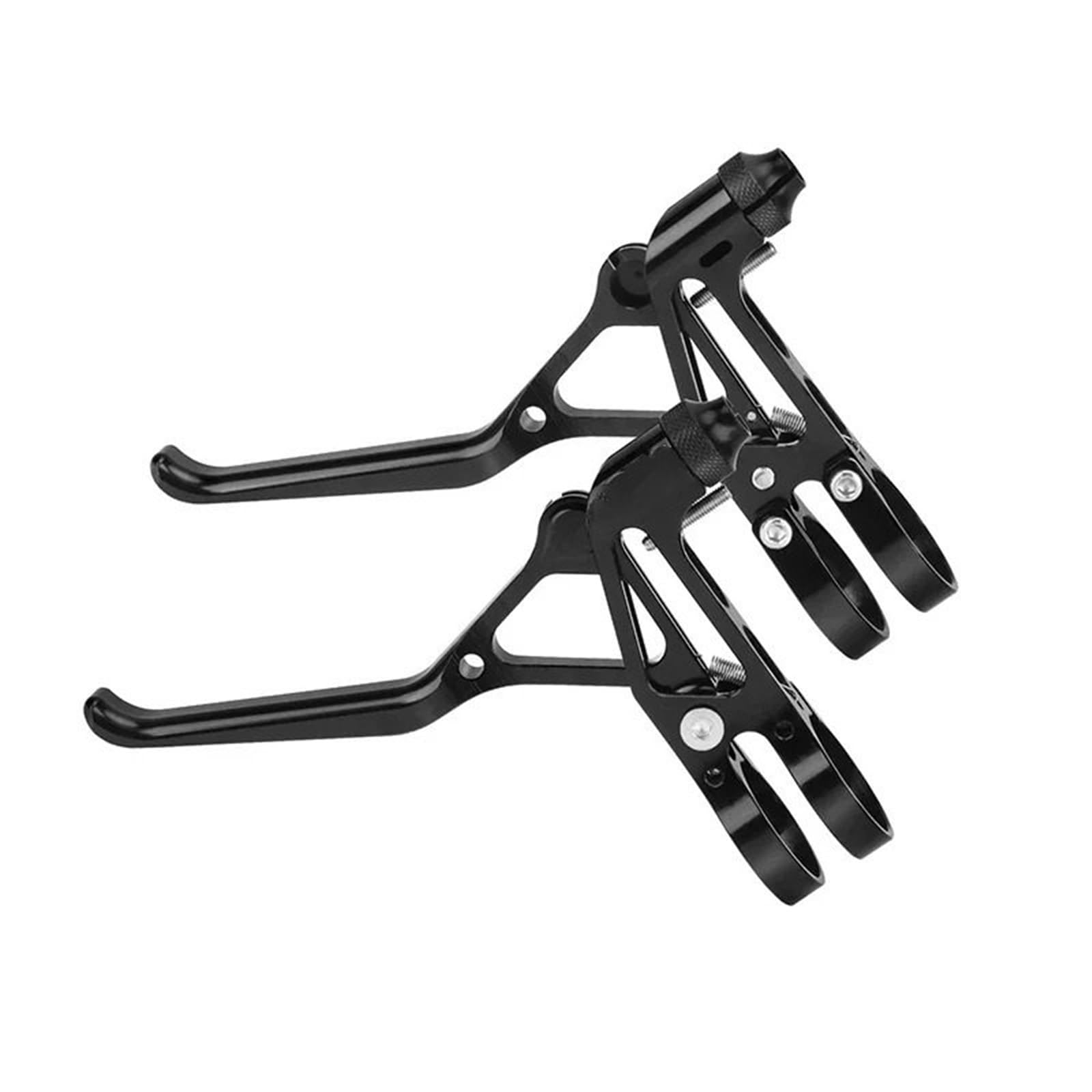 Oapncbvy Black Bicycle V Brake Lever Fit For Brompton Folding Road Bmx Bike Aluminum Ultralight Silver Pink Red Purple Brake Lever Bicycles Rear Brake Drum Bike Rear Brake Drum(Black)