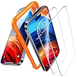 「米軍規格・画面を綺麗に」TORRAS iPhone15Pro 専用 ガラスフィルム 航空宇宙材料 米軍MIL規格 全面保護 強化極細黒縁 9H越え 高精度ガイド枠 2枚セット アイフォン15プロ 用 フィルム GlassGo Series