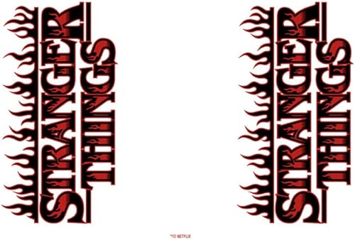 Miniatura 4 de Netflix Stranger Things Stranger Flame Logo - Botella de acero inoxidable, 17 onzas, multicolor
