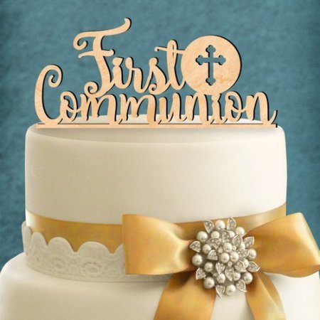 [USA-SALES] Catholic Cake Toppers Selection, Baptism Christening Decorations, A Child of God