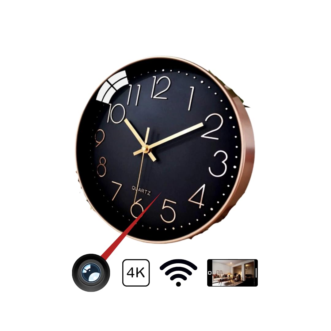 Reloj de cámara espía 4K WiFi genérico