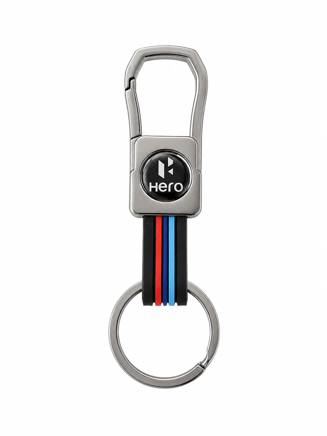 アクセサリー Hero Mistazzo Hero Metal Hook Keychain for Hero Bikes and Scooty