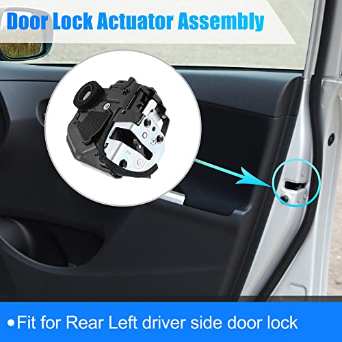 Image of X AUTOHAUX Rear Left Side Door Lock Actuator Motor for Toyota Camry 2007-2017 69060-06100 69060-33120