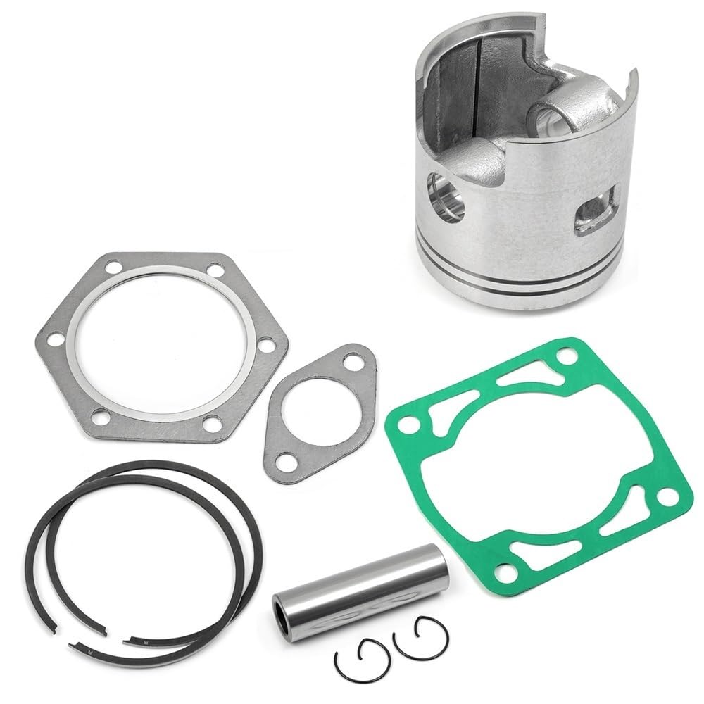 pist. Kit di ricostruzione pistone, anello e guarnizione maggiorati da 0,25 mm for motore 244 cc, adatti for carrello golf a 2 tempi EZGO 1980-1988 EC25 2PG