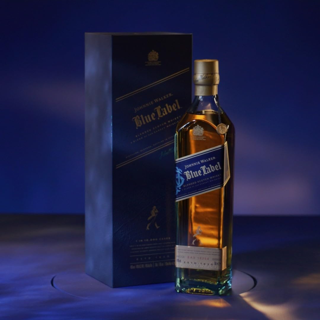 Johnnie Walker Blue Label 限定版　※木箱のみ Johnnie Walker Blue Label 75CL (with box) : Amazon.sg: Grocery
