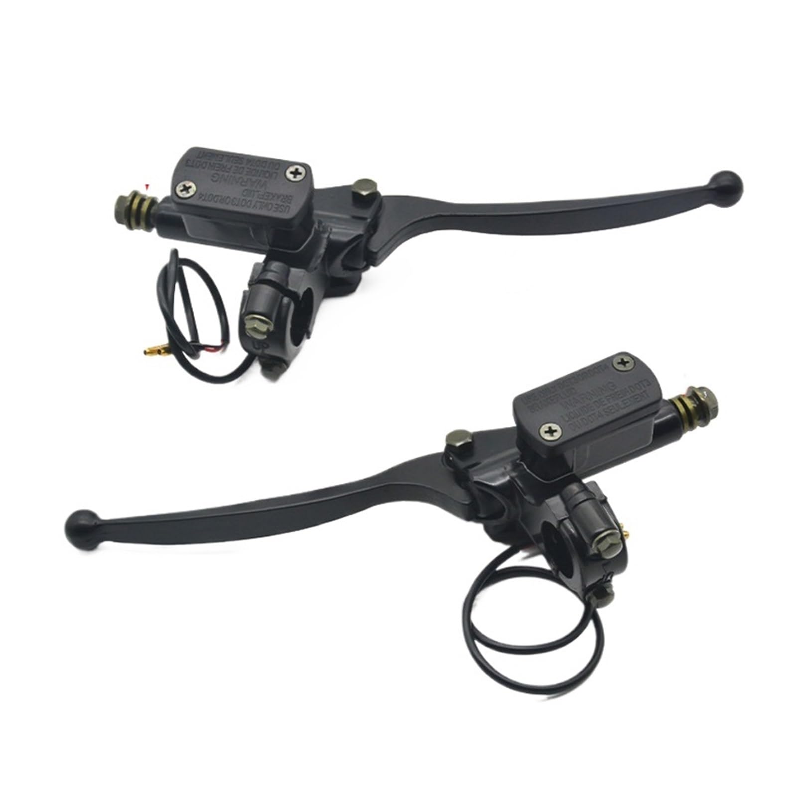 YWQJIOPM Motorcycle Brake Clutch Lever Motorcycle Brake Pump Front Master Cylinder Hydraulic Lever Motorcycle Handlebar Brake Clutch Lever Brake Clutch Lever