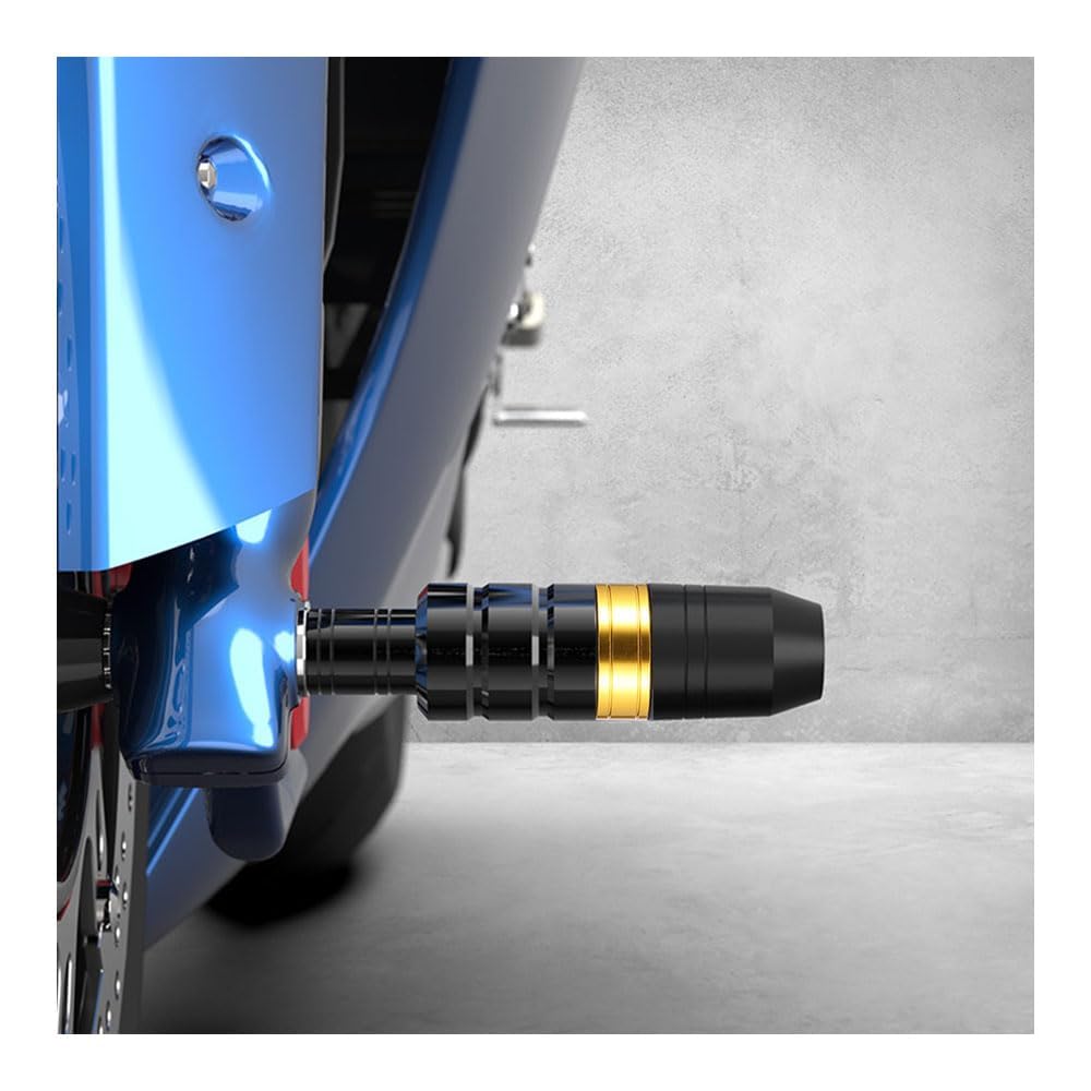 RLOPWAD Motorbike Crash Protector for Suzuki V Strom 1050XT VSTROM 1050 VSTROM1050 Front Fork Wheel Frame Slider Pods,normal-Gold