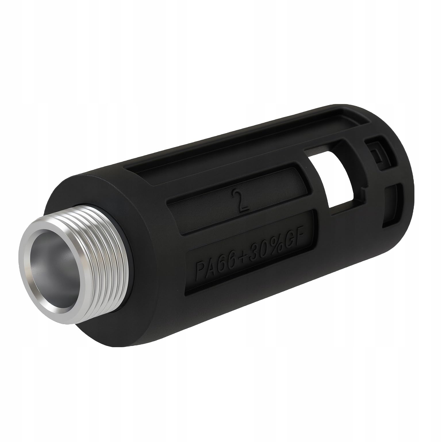 Adapter M22-LavorBayonet PA66 z włóknem szklanym – adapter do myjki wysokociśnieniowej 160 bar, 60 °C, 10 l/min | część zamienna do myjki wysokociśnieniowej Lavor Parkside | wytrzymały i kompaktowy