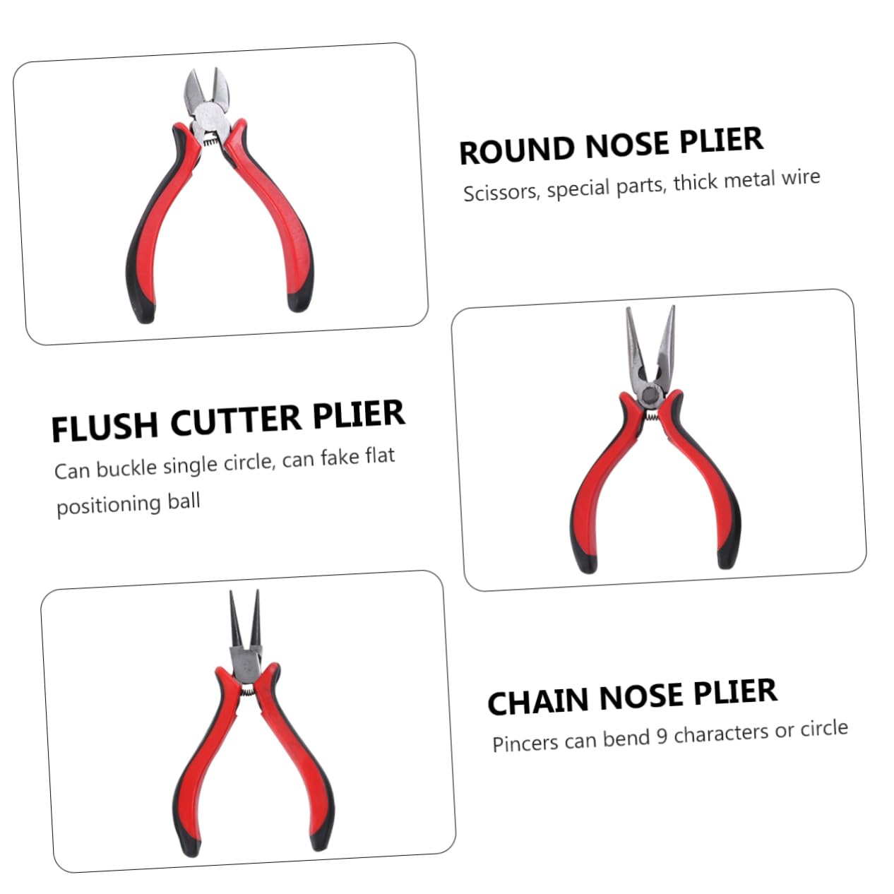 Operitacx Kit D’accessoires Bijoux en Boîte 768 Pièces, Pinces et Outils