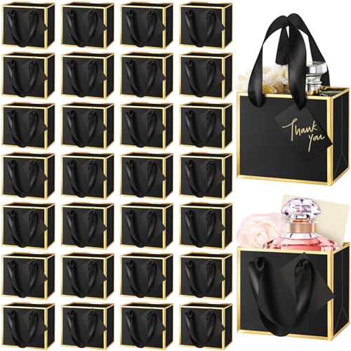 Mini bolsas de regalo Yeaqee con etiqueta de agradecimiento para el Día de la Madre