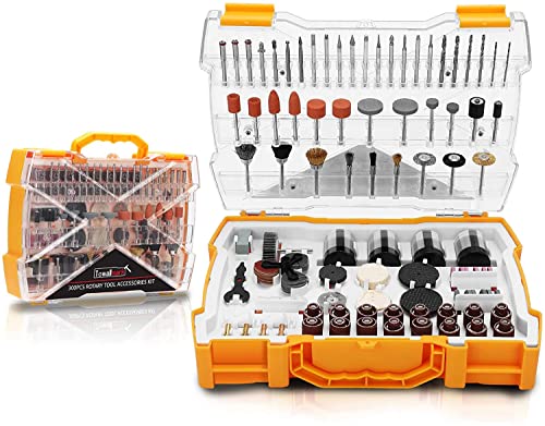Rotary Tool Accessories Kit - 300pcs Accessories Kit, 1/8