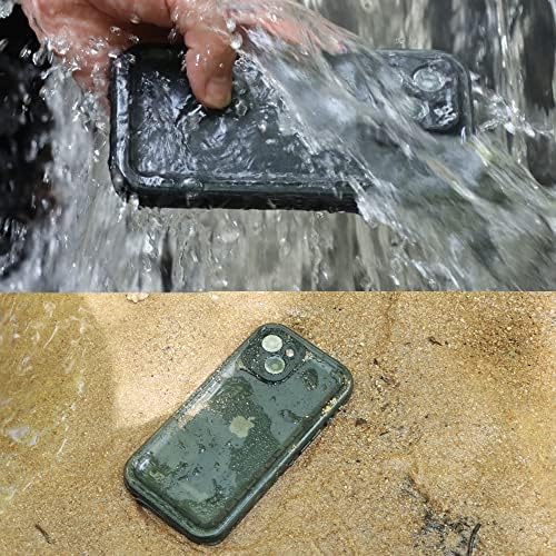 Cozycase for iPhone 13 Pro Max Waterproof Shockproof Case with Screen/Camera Protector - Unbreakable/Heavy Duty/Front and Back Cover360 Full Body ProtectiveUnderwater Dustproof Antishock Hard Bumper