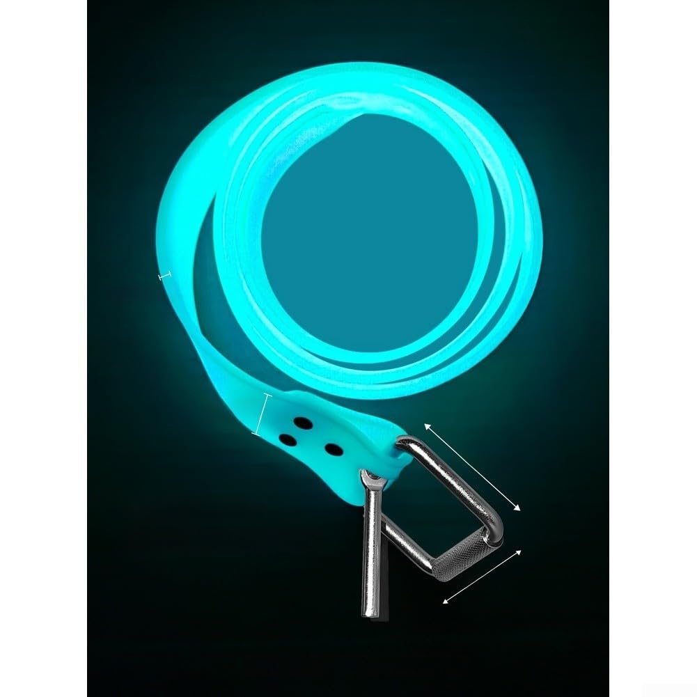 Cinturón de Lastre Buceo Luminoso 130cm Liberación Rápida