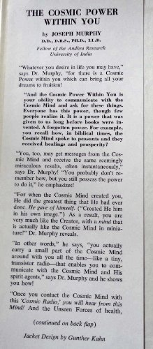 the Cosmic Power Within You B001MXR8RC Book Cover