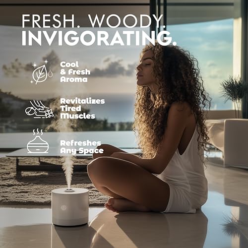 Image of Esslux Camphor Essential Oil - 100% Pure Natural Camphor Oil for Aromatherapy & Skin Care | Refreshing & Invigorating Scent for Diffuser, Massage & DIY Projects - Therapeutic Grade - 90 ML