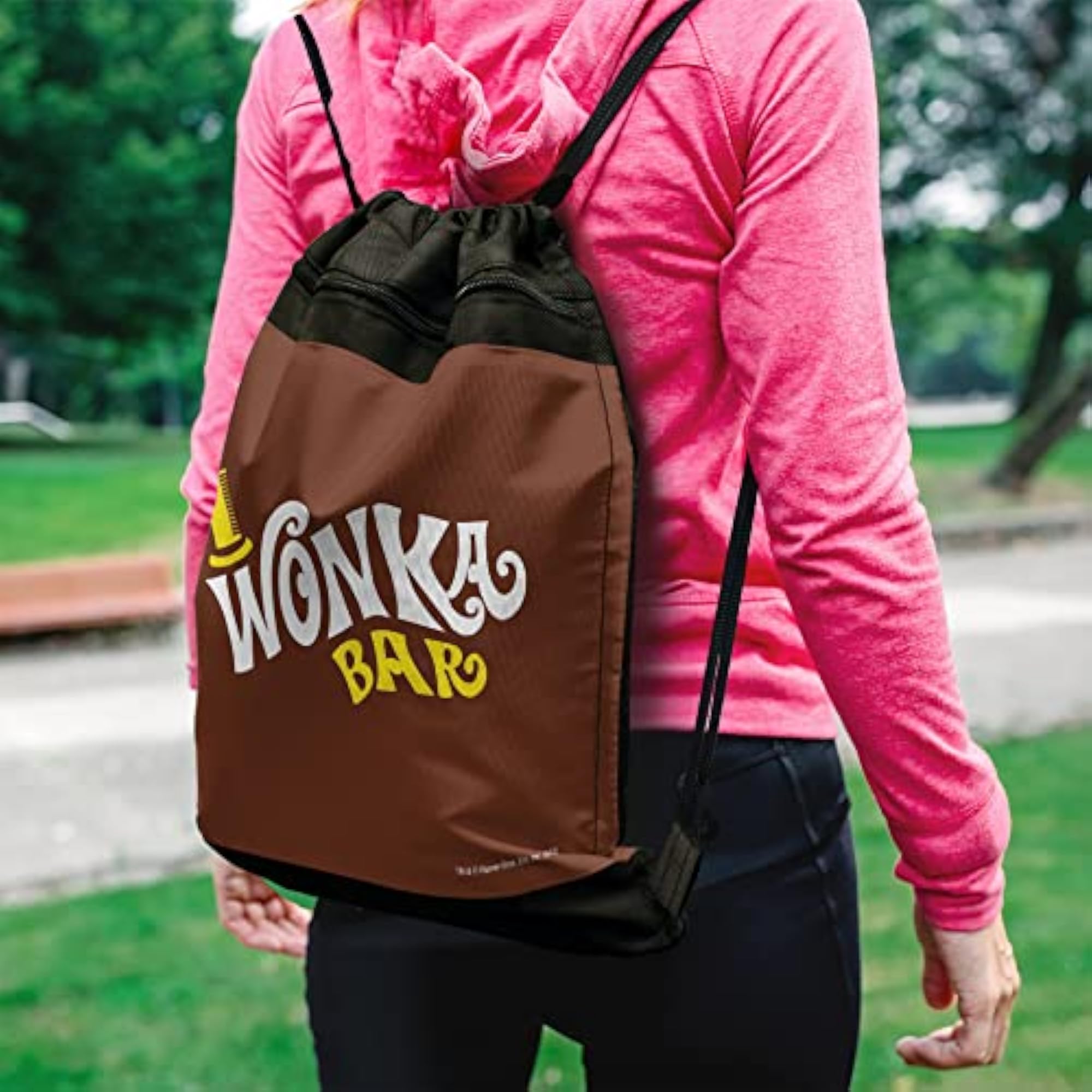 Willy Wonka And The Chocolate Factory Drawstring Backpack