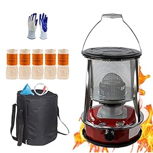 Kerosinekachel, draagbare petroleumkachel, 4,6l/6l kerosine kachelbrander, zonder elektriciteit mobiele binnenruimteverwarmer, paraffinekachel voor buiten, camping, tent, terras, terras, wandelen,
