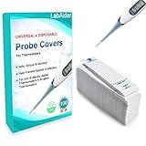 100 Pack Digital Thermometer Probe Covers, Disposable Universal Electronic Thermometer Cover, Hygienic Hospital-Grade Thermometers Sleeve