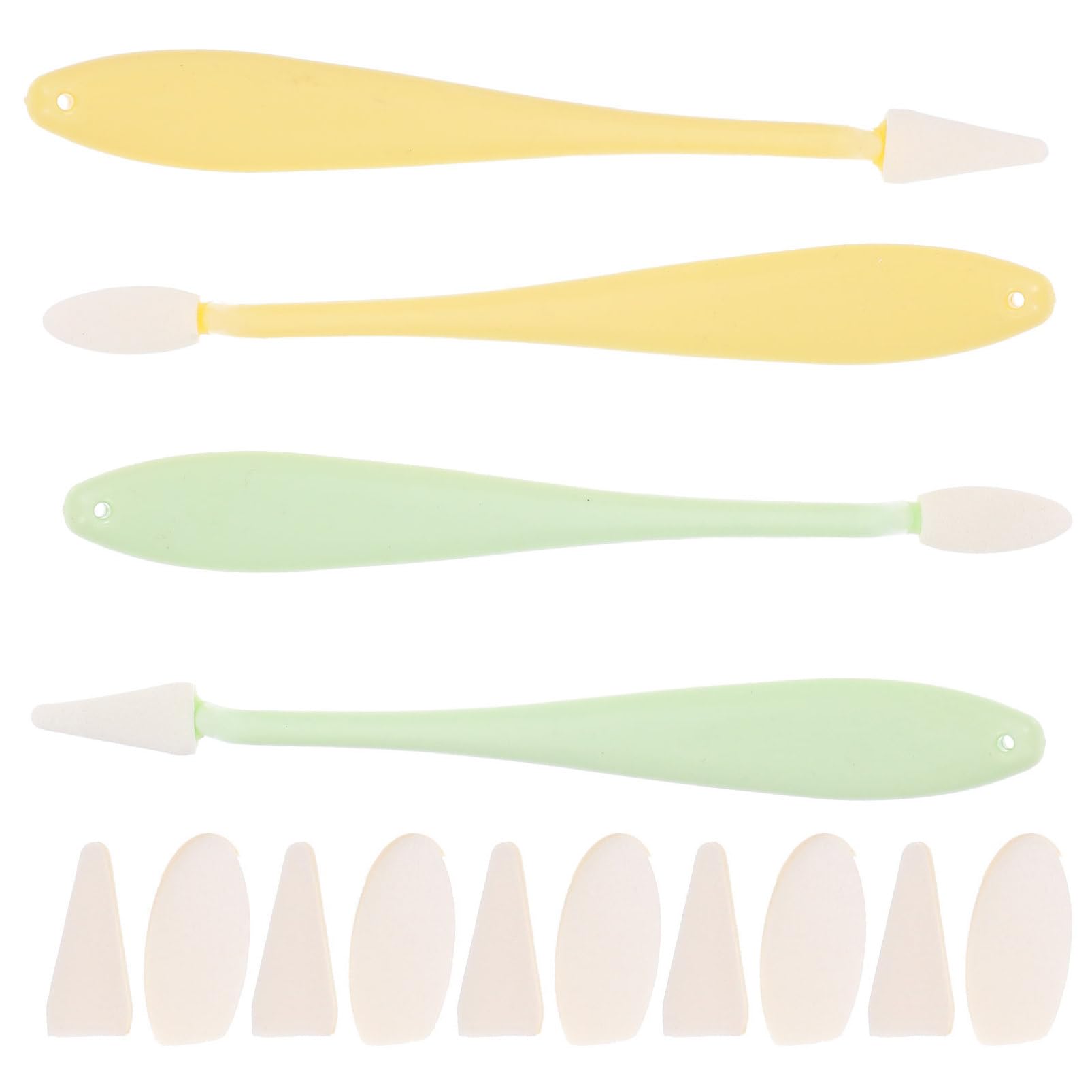 KALLORY 4pcs Artist Sketch Drawing Tools Set Erase Sponge Blending Stumps Sketch Sharpener