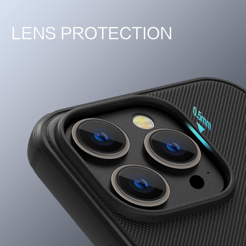 MBROS Custodia Morbida per iPhone 14 PRO Max/14/14 Plus/14 PRO, Cover per Telefono Antiscivolo, Custodia Protettiva Opaca Antiurto Ultra Sottile in Silicone